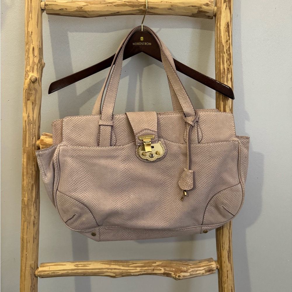 Talbots Textured 100% Leather Shoulder Bag